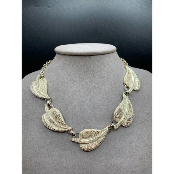 Eloxal Made In Germany Vintage Necklace Aluminium Lightweight Choker - Picture 2 of 7